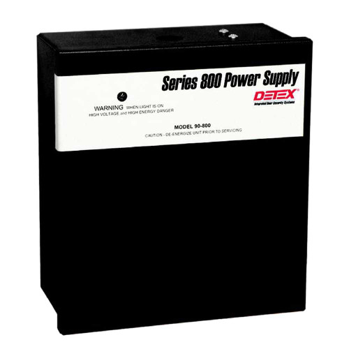 Detex 90-800 120VAC/24VDC Power Supply 10A Continuous can be used With ED EE EM Products 90-800