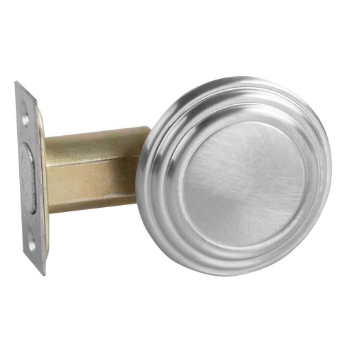 Arrow D60 26D Deadbolt Thumbturn x Blank Plate Satin Chrome D60 26D