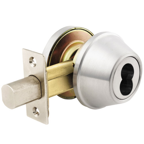 Arrow D71-IC1 26D Deadbolt Single Cylinder SFIC Prep Less Core Satin Chrome