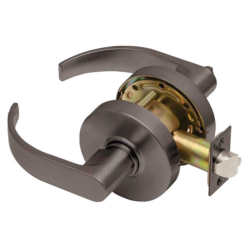 Dexter C1000-PASS-C-613 Grade 1 Passage Cylindrical Lock Non-Clutching Curved Lever 3-7/16 Rose Diameter Non-Keyed Oil-Rubbed Bronze Finish Non-Handed C1000-PASS-C-613