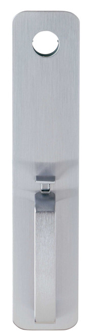 Dexter ED1000T-CLRM-TP-NC-26D Exit Device Trim ED1000 Series Classroom Thumbpiece x Pull Plate x Cylinder Less Cylinder Satin Chrome ED1000T-CLRM-TP-NC-26D