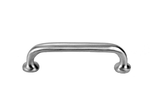 Don Jo 10-628 Door Pull Cast 5-1/2 CTC 6-1/2 Overall 1-3/4 Projection 1-5/16 Clearance Satin Aluminum Clear Anodized Finish