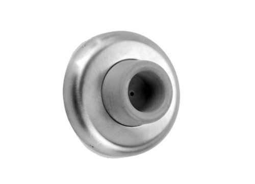 Don Jo 1407-630 Wrought Wall Bumper 1 Projection 2-1/2 Diameter Concave Satin Stainless Steel Finish