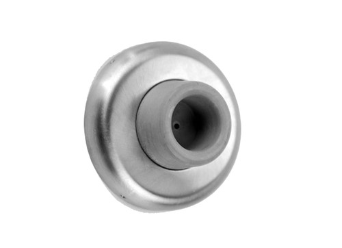 Don Jo 1407-630 Wrought Wall Bumper 1 Projection 2-1/2 Diameter Concave Satin Stainless Steel Finish 1407-630