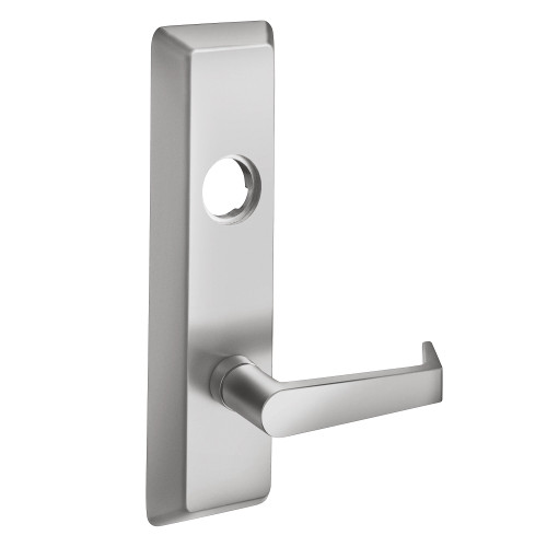 Yale AU626F 630 LHR Escutcheon x Cylinder x Lever Classroom 08/Storeroom 09 Less Cylinder Augusta Lever LHR Satin Stainless Steel