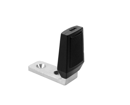 Don Jo 1480-626 Angle Floor Stop 2-5/8 Height 1-1/2 Width 2-1/2 by 1 Base Satin Chrome Finish 1480-626