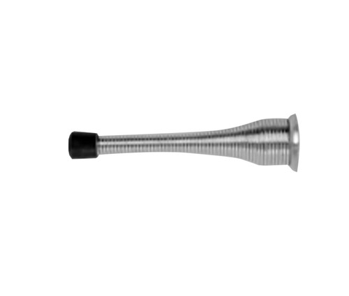 Don Jo 1509-605 Spring Base Stop Spring Steel 1 Base 3-1/8 Projection Bright Brass Finish 1509-605