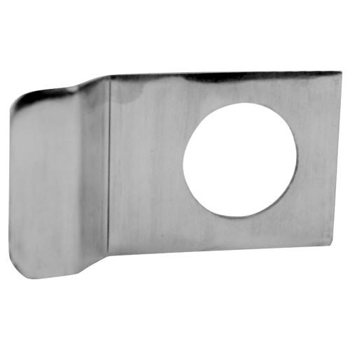 Don Jo 1874-630 Cylinder Pull Plate 2 by 3-3/4 5/8 Projection with 1-1/4 Cylinder Hole Fasteners Are 4 Each No 8 by 3/4 SMS Satin Stainless Steel Finish