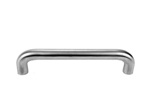 Don Jo 20-628 Door Pull 10 CTC 1 Diameter 11 Overall 3 Projection 2 Clearance Satin Aluminum Clear Anodized Finish