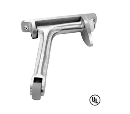 Don Jo 2080-626 Gravity Coordinator Drop Arm Type with Roller 7 Length Satin Chrome 2080-626