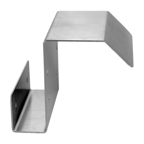 Don Jo 46-630 Foot Pull 4-1/2 Projection Mounts Under Door Satin Stainless Steel Finish 46-630