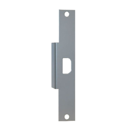 Don Jo AF-291-SL Electric Strike Filler Plate 9 by 1-3/8 Steel Strike Hole for Latch Aluminum Painted Finish