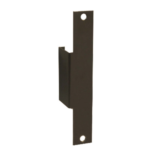 Don Jo AF-29L-DU Electric Strike Filler Plate 9 by 1-3/8 Steel Blank Second Return for Frame Dark Bronze Painted Finish