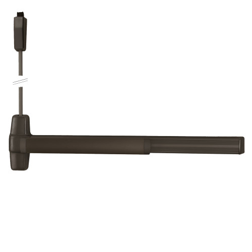 SS9927EO-F 3 643E LHR LBR Von Duprin Surface Vertical Rod Exit Device SS9927EO-F 3 643E LHR LBR