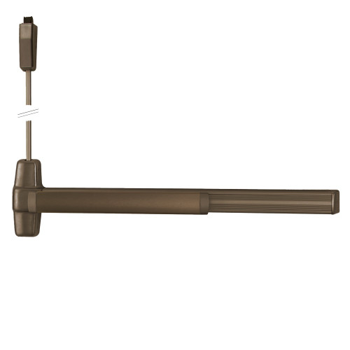SS9927EO-F 4 US10B LHR LBR Von Duprin Surface Vertical Rod Exit Device SS9927EO-F 4 US10B LHR LBR