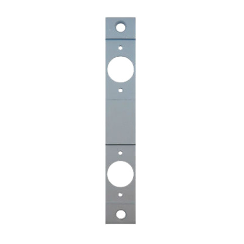 Don Jo CV-8624 Conversion Plate Mortise Lock 86 Cut Out to Two 161 Cylindrical Latches 8 by 1-1/4 Steel Primed for Painting