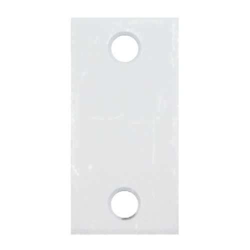 Don Jo EF-161-CP Latch Filler Plate 2-1/4 by 1-1/8 Bright Chrome Finish EF-161-CP
