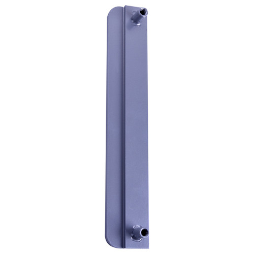 Don Jo LP-2878-SL Slimline Latch Protector for Outswinging Doors 1-1/2 by 8-7/8 Steel Aluminum Painted Finish