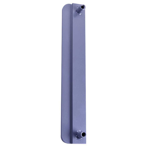 Don Jo LP-2878-SL Slimline Latch Protector for Outswinging Doors 1-1/2 by 8-7/8 Steel Aluminum Painted Finish LP-2878-SL