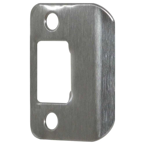 Don Jo ST-214-630-RC Full Lip Strike Radius Corner 2-1/4 by 1-1/4 18 Gauge Steel Satin Stainless Steel Finish ST-214-630-RC