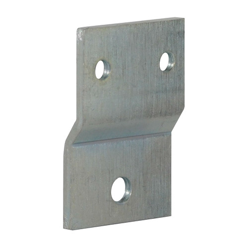 Don Jo TB-215 Edge Tab 1 by 1-1/2 1/8 Offset Raw Steel