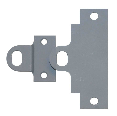 Don Jo TL-1 Temporary Lock for 4-7/8 by 1-1/4 Strike Prep and 2-1/4 by 1-1/8 Cylindrical Latch Prep Prime Coat TL-1
