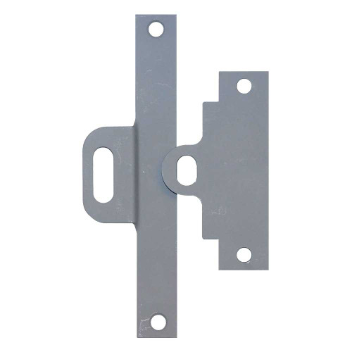 Don Jo TL-2 Temporary Lock for 4-7/8 by 1-1/4 Strike Prep and 8 by 1-1/4 Mortise Edge Prep Prime Coat TL-2