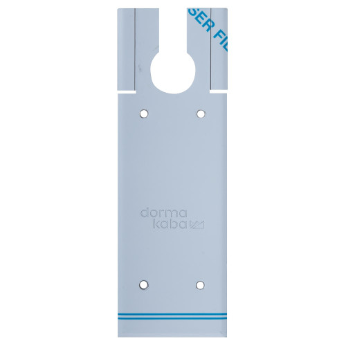 Dorma 7510 630 Universal Cover Plate for BTS 75V Closer Satin Stainless Steel