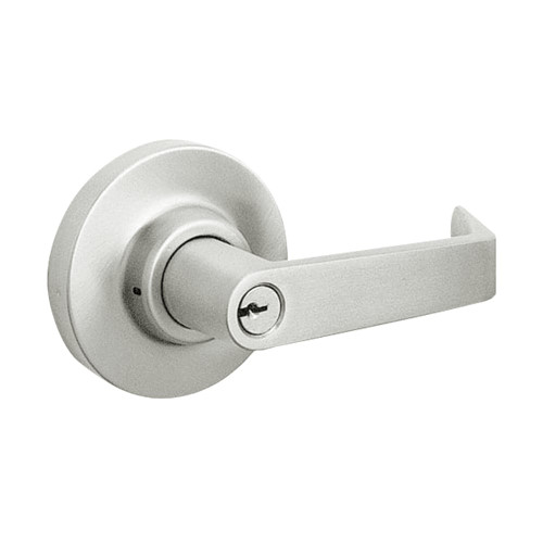 Dorma 8R08 626 Grade 1 Exit Trim Sectional R Lever KIL Cylinder 6-Pin Schlage C 83/8400 Series Satin Chrome Finish