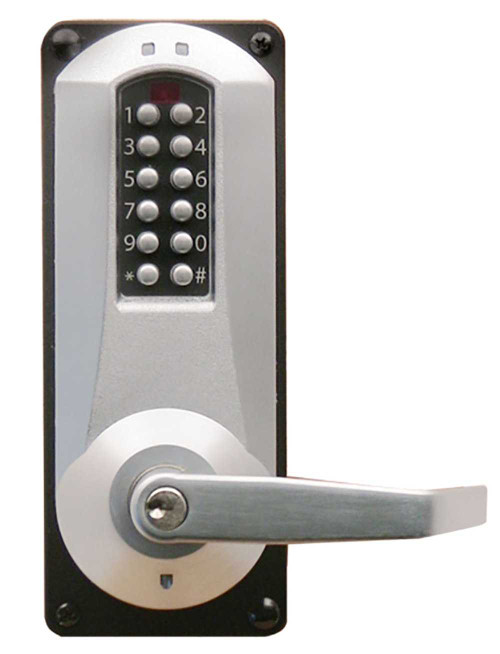 DormaKaba E5286XKWL-626-41 E-Plex Entry/Egress Back to Back Mortise Lock 3000 Access Codes 30000 Audit Events KIL Kaba 90 Keyway Satin Chrome E5286XKWL-626-41