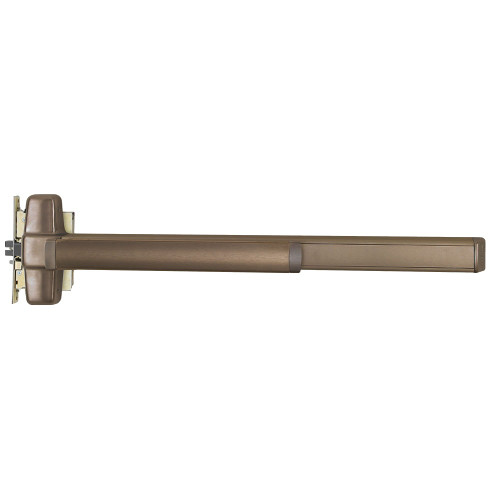 Von Duprin 9875HL-F 3 US10B Grade 1 Fire Rated Mortise Exit Device Wide Stile Pushpad 36 Classroom Hospital Latch Less Dogging Dark Oxidized Satin Bronze Oil Rubbed Finish Non-Handed