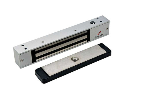 DynaLock 2511 DSM DYN Single Electromagnetic Mini Lock Outswing Door Status Monitor Dynastat Force Sensor 12/24VDC 2511 DSM DYN