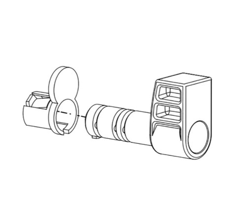Falcon 1408 SFIC Disposable Construction Core 1408
