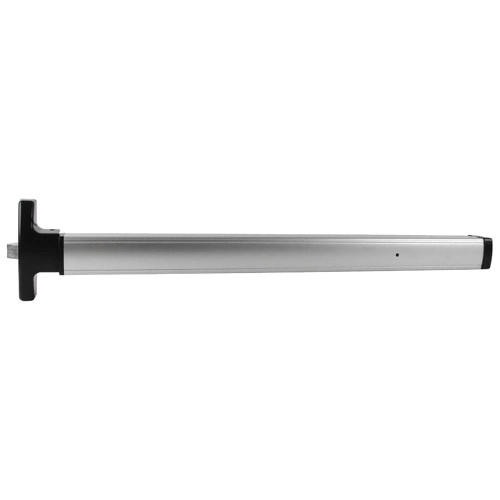 Falcon 1792NL-OP/HB-OP 36IN US28 Grade 1 Rim Exit Device Narrow Stile Pushpad 36 Device Hex Key Dogging Night Latch Optional Pull Rim Cylinder Satin Aluminum Clear Anodized Finish Non-Handed 1792NL-OP/HB-OP 36IN US28