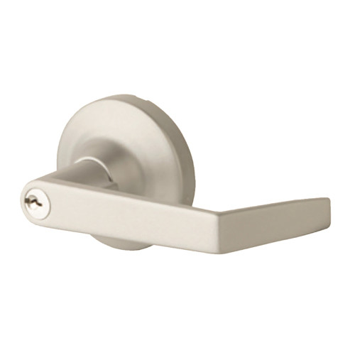 Falcon 214-KIL US32D Grade 1 Exit Device Trim Rose Entrance Lever Trim Non-Handed Satin Stainless Steel 214-KIL US32D