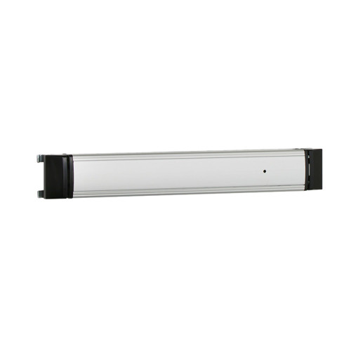 Falcon 2390EO 42IN LHR US28 Concealed Vertical Rod Mid-Panel Exit Device 42 In Exit Only Satin Aluminum Clear Anodized