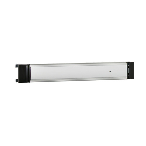 Falcon 2390EO 42IN LHR US28 Concealed Vertical Rod Mid-Panel Exit Device 42 In Exit Only Satin Aluminum Clear Anodized 2390EO 42IN LHR US28