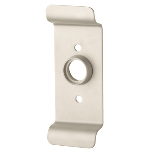 Falcon 240-NL US32D Grade 1 Exit Device Trim Raises Lip Pull Plate Nightlatch Pull Trim Non-Handed Satin Stainless Steel