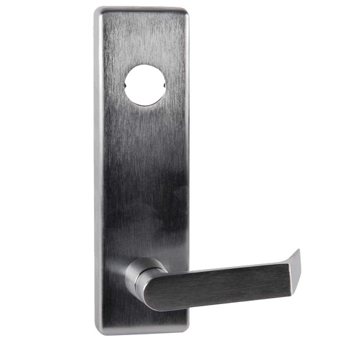 Falcon 510L-D SP28 LHR FSE Electrified 25 Series Lever Trim Classroom Function Dane Lever Design Fail Secure Left Hand Reverse Aluminum Painted 510L-D SP28 LHR FSE