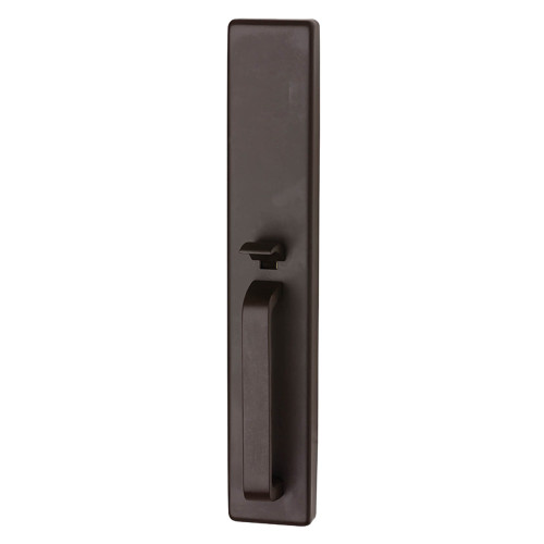 Falcon 512TP-BE SP313 25 Series Blank Escutcheon Thumbpiece Trim Dark Bronze Painted 512TP-BE SP313