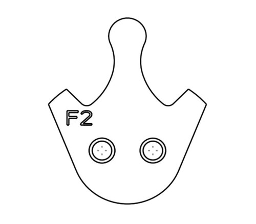 Falcon 5622-IC Falcon MA Cam SFIC Mortise Shells Except MA381 5622-IC