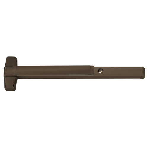 Von Duprin CD9850WDCK 3 US10B Grade 1 Concealed Vertical Cable Exit Bar 36 Device 72 to 84 Door Height Classroom Function Knob with Escutcheon Cylinder Dogging Less Cylinder Dark Oxidized Satin Bronze Oil Rubbed Finish Field Reversible CD9850WDCK 3 US10B