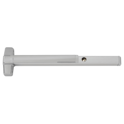 Von Duprin CD9850WDCEO 4 26D LBL Grade 1 Concealed Vertical Cable Exit Bar 48 Device 72 to 84 Door Height Exit Only Less Bottom Latch Cylinder Dogging Less Cylinder Satin Chrome Finish Field Reversible CD9850WDCEO 4 26D LBL