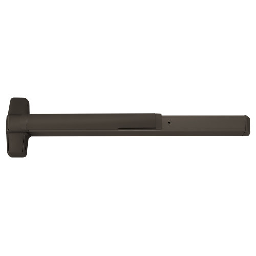 Von Duprin 9850WDCL-DT-17 4 643E RHR Grade 1 Concealed Vertical Cable Exit Bar 48 Device 72 to 84 Door Height Dummy Function 17 Lever with Escutcheon Hex Dogging Aged Bronze Finish Field Reversible