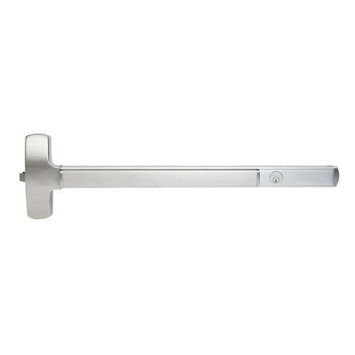 Falcon CD-25-R-EO-3-26D 25 Series Exit Device Cylinder Dogging Rim Exit Only 3 Ft Device Satin Chrome