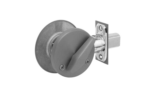 Falcon D271 606 Grade 2 Deadbolt Thumbturn x Occupancy Indicator Satin Brass Finish Non-Handed D271 606
