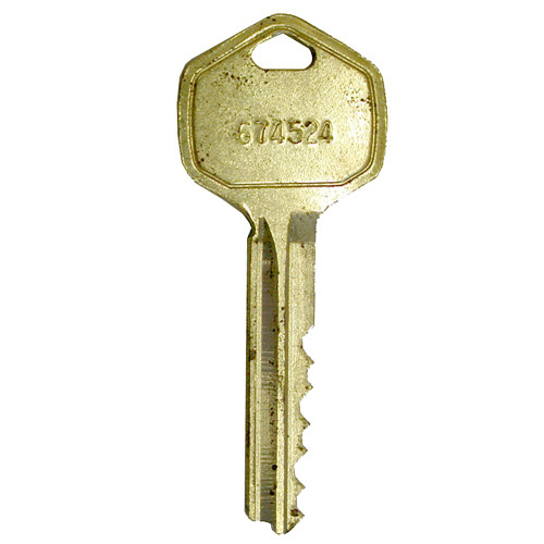 Falcon KB577G Key Blank 6-Pin G Keyway 1 Blank Keys Finish Non-Handed