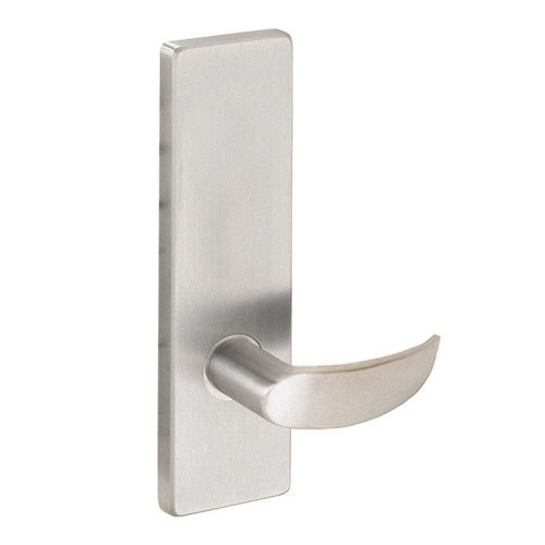 Falcon MA12 AN 630 Grade 1 Single Dummy Mortise Trim Avalon Lever Napa Escutcheon Satin Stainless Steel Finish MA12 AN 630