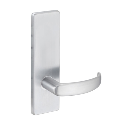 Falcon MA12 QN 626 Grade 1 Single Dummy Mortise Trim Quantum Lever Napa Escutcheon Satin Chrome Finish
