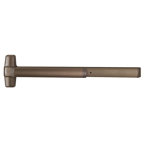 Von Duprin RX9848L-17 3 US10B RHR Grade 1 Concealed Vertical Rod Exit Bar 36 Device 80 to 100 Door Height Classroom Function 17 Lever with Escutcheon Request to Exit Switch Hex Dogging Dark Oxidized Satin Bronze Oil Rubbed Finish Field Reversible